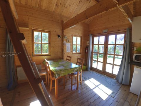 Chalet 4 personnes - SCANDINAVE - 1 chambre - 1 mezzanine