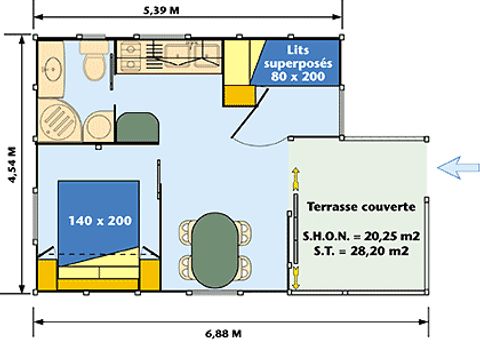 CHALET 4 personnes - TRIANON