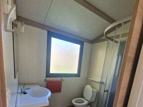 Chalet 4 personnes - Confort l’Amandier - 2 chambres - -4 pers max - 21 m² - Terrasse