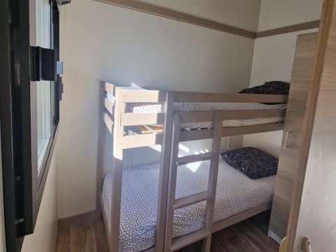 Chalet 4 personnes - Confort l’Amandier - 2 chambres - -4 pers max - 21 m² - Terrasse