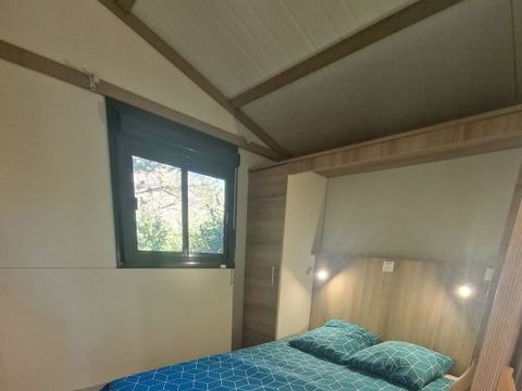 Chalet 5 personnes - Confort Jasmin - 2 chambres - -5 pers max - 25 m² - Terrasse