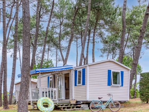 Mobilhome 6 personnes - Mobil Home 3 ch 6 pers Terrasse semi-couverte sans Clim