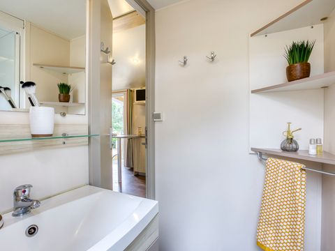 Mobilhome 6 personnes - Mobil Home 3 ch 6 pers Terrasse semi-couverte sans Clim