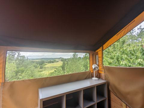 Hébergement 2 personnes - Cabane sur pilotis 1/2 pers. - (3 nuits minimum en Juillet et Août)