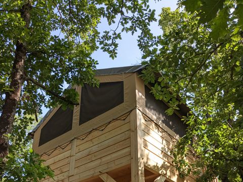 Hébergement 2 personnes - Cabane sur pilotis 1/2 pers. - (3 nuits minimum en Juillet et Août)