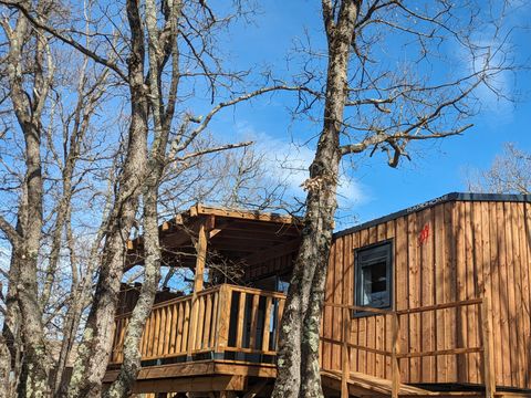 Mobilhome 4 personnes - Mobil home cabane