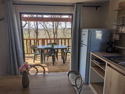 Mobilhome 4 personnes - Mobil home cabane
