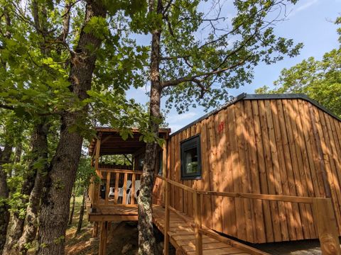 Mobilhome 4 personnes - Mobil home cabane