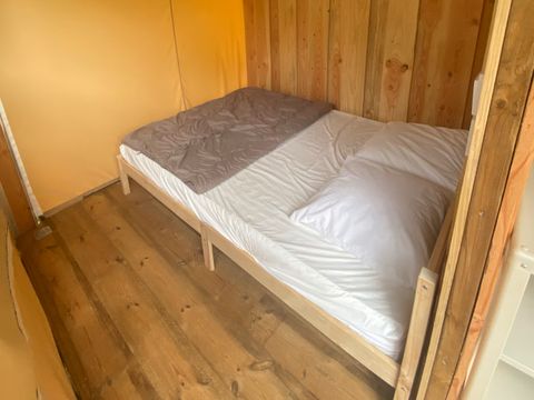 Tente en toile et en bois 2 personnes - Cabane toilée