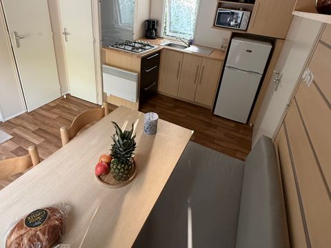 Mobilhome 6 personnes - LOGGIA - 2 chambres - Canapé lit