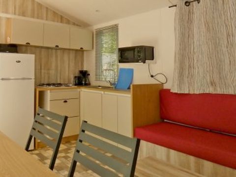 MOBILHOME 6 personnes - SANTA FE 2 ch + canapé lit