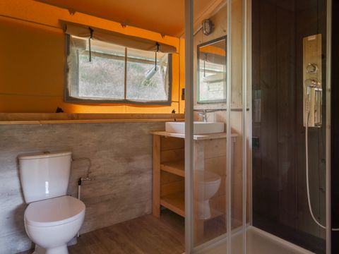 TENTE TOILE ET BOIS 5 personnes - Grives