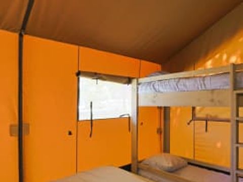 TENTE TOILE ET BOIS 6 personnes - Belle vue