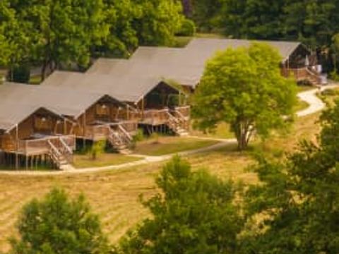 TENTE TOILE ET BOIS 6 personnes - Belle vue