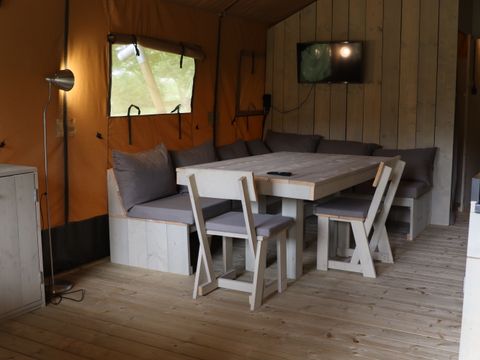 TENTE TOILE ET BOIS 6 personnes - Belle vue