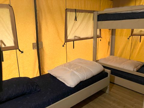 TENTE TOILE ET BOIS 6 personnes - Belle vue