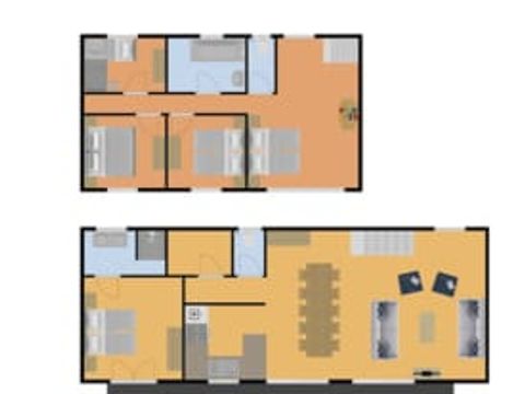 Hébergement pour groupe 10 personnes - Maison le Périgord
