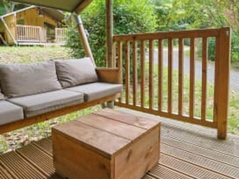 TENTE TOILE ET BOIS 5 personnes - Tente safari Sagelat