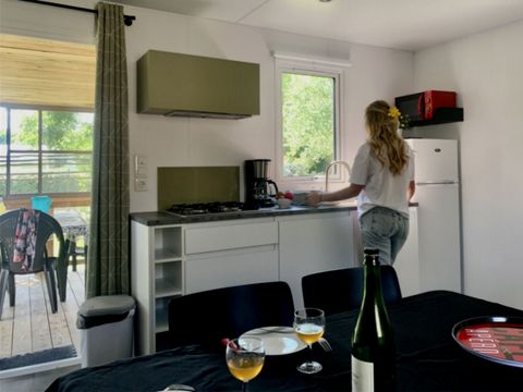 Mobilhome 6 personnes - 3 chambres confort + loggia