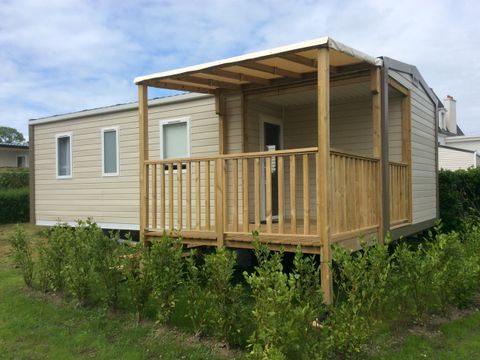 MOBILHOME 6 personnes - 6 pers 3 chambres Terrasse semi couverte 8 .80 m x 3.70 m 6 Lave-vaisselle et Tv incluse
