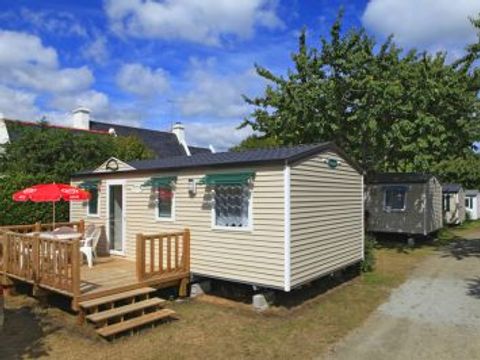 MOBILHOME 4 personnes - 2 chambres + terrasse non couverte 7.30 x 3.70m