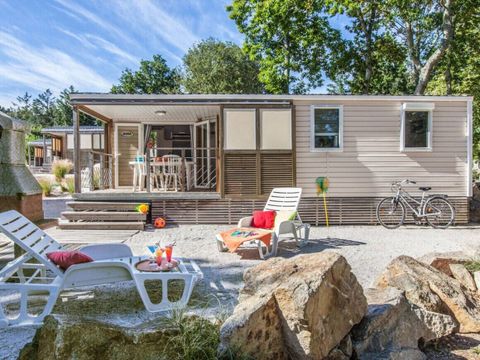 MOBILHOME 6 personnes - Mobil-home | Classic | 3 Ch. | 6 Pers. | Terrasse simple | TV