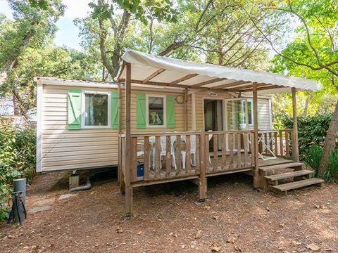 MOBILHOME 6 personnes - Mobil-home | Classic | 3 Ch. | 6 Pers. | Terrasse surélevée | TV
