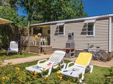 MOBILHOME 5 personnes - Mobil-home | Classic | 2 Ch. | 5 Pers. | Terrasse simple | 1 SDB | TV