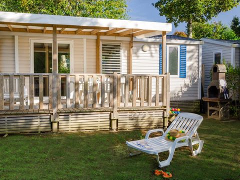 MOBILHOME 6 personnes - Mobil-home | Comfort | 2 Ch. | 4/6 Pers. | Terrasse surélevée | 1 SDB | TV