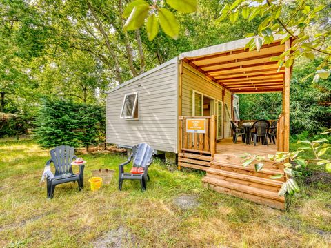 MOBILHOME 6 personnes - Mobil-home | Comfort | 2 Ch. | 4/6 Pers. | Terrasse surélevée | Clim. | TV