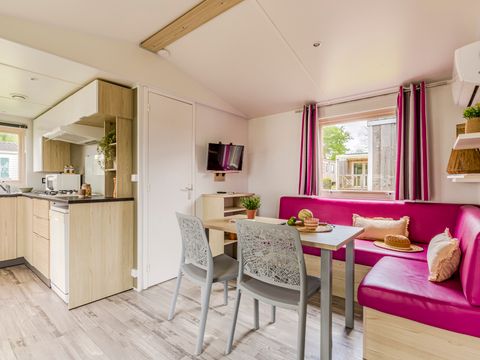MOBILHOME 6 personnes - PRESTA+ 2 chambres 30m² TV + clim
