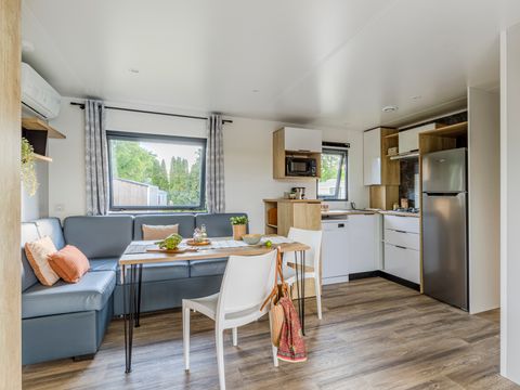 MOBILHOME 6 personnes - PRESTA+TV + Clim