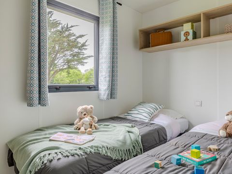 MOBILHOME 12 personnes - PRESTA+ Tribu 6 chambres 2sdb 60m² TV + clim