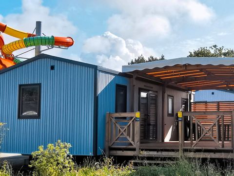 Mobilhome 12 personnes - PRESTA+ Tribu - 6 chambres - 2 salles de bain 60m² - TV - Clim