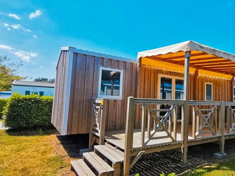 MOBILHOME 9 personnes - PRESTA+ 4 chambres 40m² TV + clim