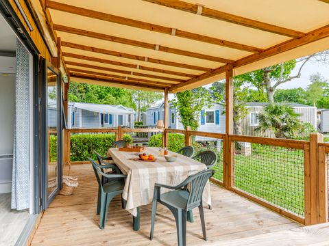 MOBILHOME 6 personnes - PRESTA+Kids 3 chambres 2 sdb 40m² TV + clim