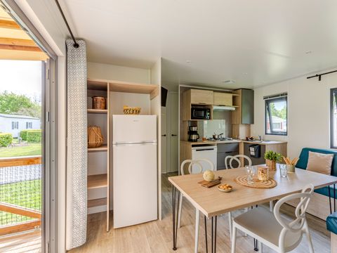 Mobilhome 6 personnes - Mobilhome PRESTA+Kids 3 chambres 2 sdb 40m² TV + clim