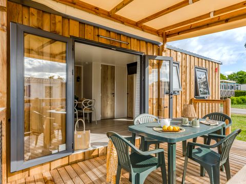 MOBILHOME 4 personnes - CABANE 2 chambres 24m²