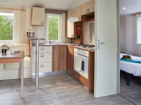 MOBILHOME 8 personnes - Classic | 3 Ch. | 6/8 Pers. | Terrasse surélevée non couverte | 1 SDB