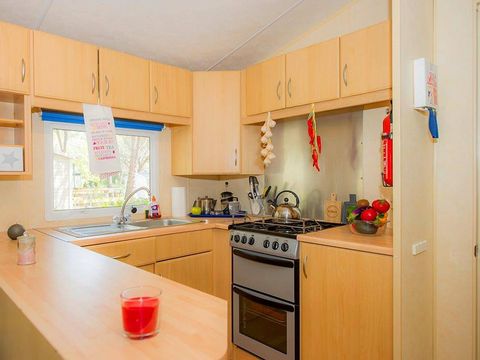 MOBILHOME 8 personnes - Mobil-home | Comfort | 3 Ch. | 6/8 Pers. | Terrasse surélevée non couverte