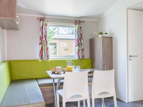 MOBILHOME 6 personnes - Mobil-home | Comfort | 2 Ch. | 4/6 Pers. | Terrasse surélévée non couverte