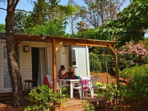 Mobilhome 6 personnes - M-Home - PREMIUM - 2 chambres - CLIM - TV - 31m²