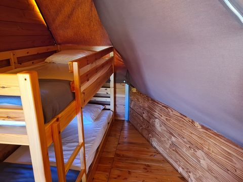 TENTE TOILE ET BOIS 4 personnes - Tipi - sans sanitaires