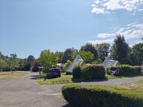 TENTE TOILE ET BOIS 2 personnes - Tipi - sans sanitaires