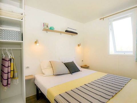 MOBILHOME 4 personnes - Comfort | 2 Ch. | 4 Pers. | Terrasse surélevée | Clim.