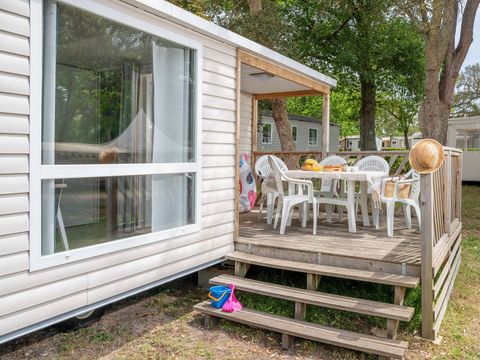 MOBILHOME 6 personnes - Mobil-home | Comfort | 2 Ch. | 4/6 Pers. | Terrasse simple | Clim.
