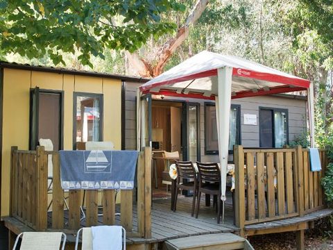 MOBILHOME 6 personnes - Comfort XL | 2 Ch. | 4/6 Pers. | Terrasse surélevée | Clim.