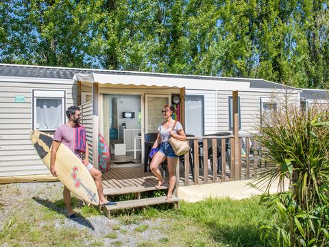 Mobilhome 6 personnes - Cottage Prestige - 3 chambres - 2 salles de bains