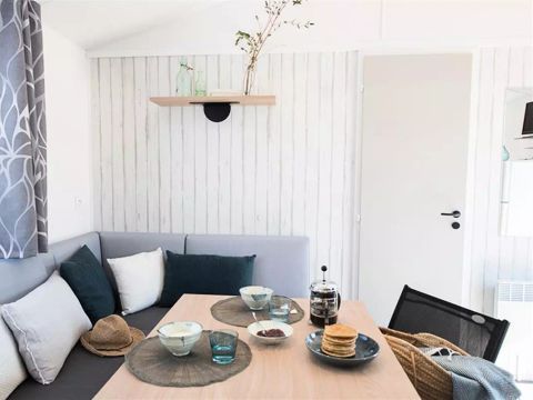 MOBILHOME 4 personnes - Cottage Privilège 3 Pièces 4 Personnes + TV