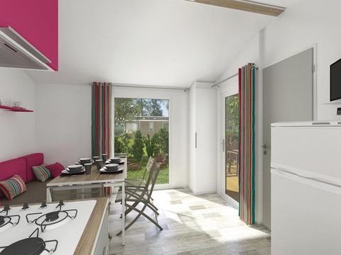 MOBILHOME 6 personnes - GORAMENDI